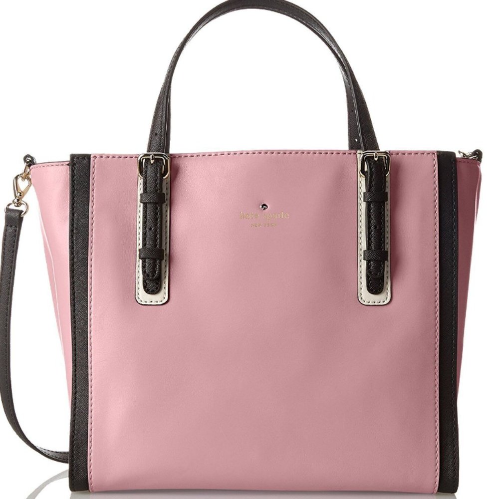 KATE SPADE NY BEDFORD SQUARE EASTEN Tote Leather PINK, NEW WITH TAG - Picture 7 of 15